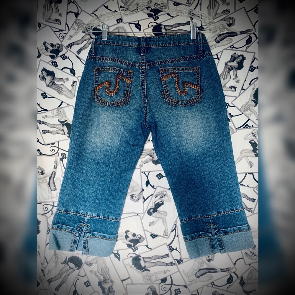 Denim Capris
